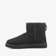 Classic Mini II suede dames laarsjes zwart