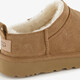 Micro Boot suede dames boots bruin
