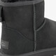 Classic Mini II suede dames laarsjes zwart