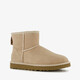 Classic Mini II suede dames laarsjes beige