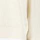 Cropped dames sport sweater wit