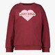 Name It meisjes sweater met hartje rood