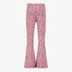 Name It meisjes flared broek met roze bloemen