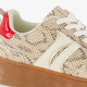 Dames sneakers met slangenprint