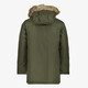 Heren parka winterjas groen