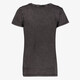 Acid dames T-shirt met opdruk zwart