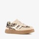 Blue Box meisjes sneakers met panterprint beige bruin