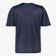 Dry kinder voetbal T-shirt donkerblauw geel