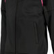 Meisjes trainingsjas zwart roze