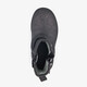 Leren meisjes biker boots met glitters zwart