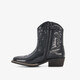 Meisjes cowboylaarsjes zwart lak