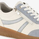 Dames sneakers blauw wit