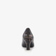 Dames pumps met panter dessin bruin zwart
