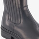 Haper leren dames Chelsea boots zwart