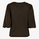Dames party t-shirt goud zwart