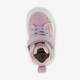 Leren babyschoenen paars roze