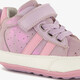 Leren babyschoenen paars roze