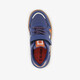 Jongens sneakers blauw oranje