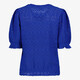 Kanten dames top blauw