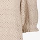 Kanten dames top beige