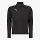 Teamliga heren trainingsshirt met lange mouwen zwart