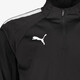 Teamliga heren trainingsshirt met lange mouwen zwart