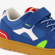 Jongens sneakers blauw rood