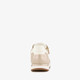 Comfort leren dames sneakers beige