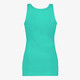 Dames singlet aquablauw