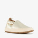 Leren babyschoenen goud
