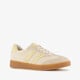Marco Tozzi dames sneakers beige geel