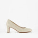Dames pumps champagne