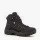 Leren dames wandelschoenen zwart
