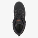 Leren heren wandelschoenen zwart