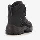Leren dames wandelschoenen zwart