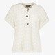 Gehaakt dames T-shirt wit