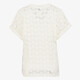Gehaakt dames T-shirt wit