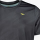 Dry heren voetbal T-shirt met print zwart