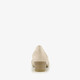 Dames pumps met H leest beige