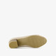 Dames pumps met H leest beige