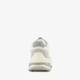 Leren dames sneakers met luipaardprint wit