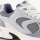 Dames dad sneakers blauw