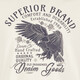 Heren T-shirt met opdruk wit
