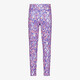 Osaga meisjes sportlegging met print paars geel