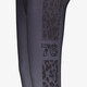 Meisjes sportlegging zwart grijs