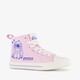 Hoge meisjes sneakers roze