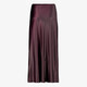 Dames maxi rok bordeauxrood