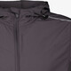 Heren hardloop jas donkergrijs