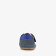 Suede babyschoenen blauw