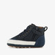 Leren babyschoenen donkerblauw